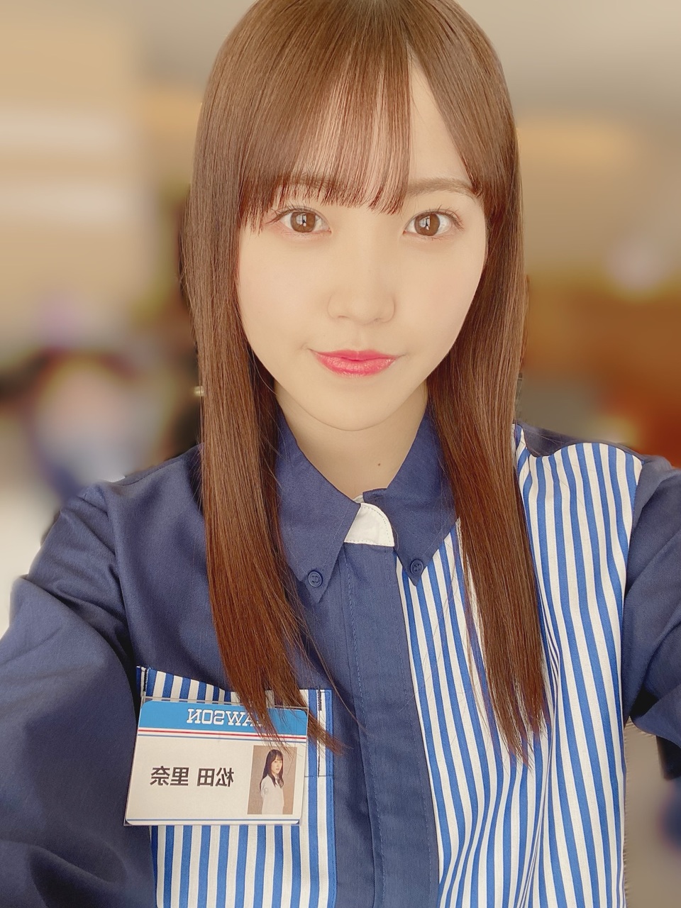 松田 里奈｜🤍💙（2021-02-26）