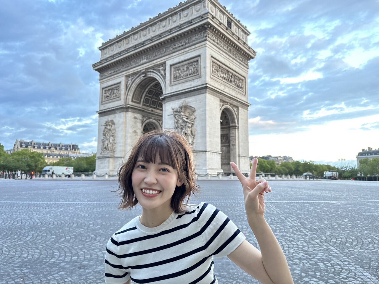 松田 里奈｜#201 パリ🇫🇷（2023-07-20）