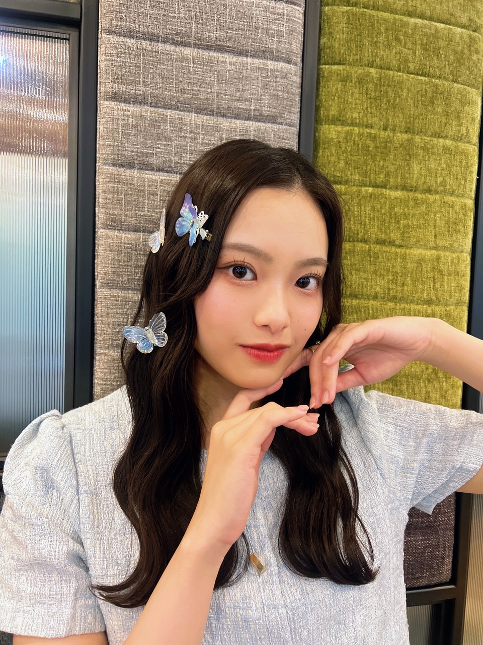 遠藤 光莉｜#141  ミーグリ①🩵🪞（2024-06-30）