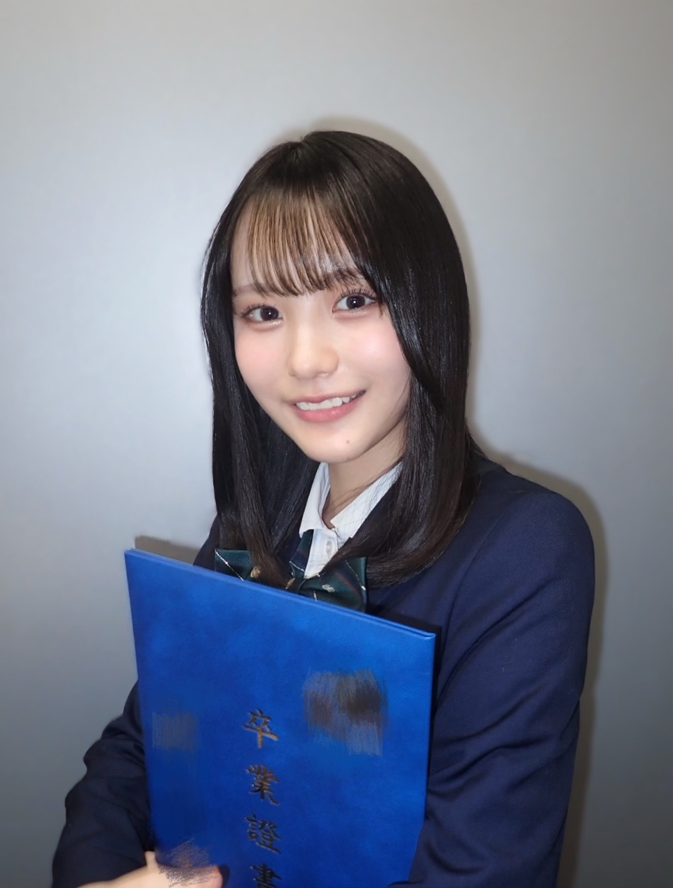 中川 智尋｜高校卒業しました（2026-03-30）