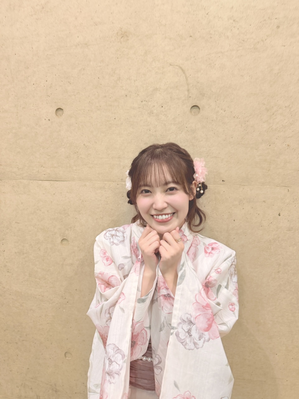 松田 里奈｜#411 ピンクの浴衣🎀（2026-07-05）