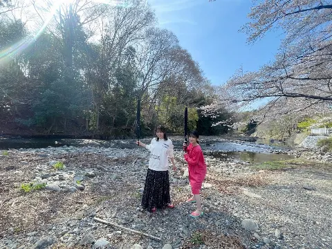森田 ひかる｜ネモフィラ畑に行ってみたい（2021-04-18）｜3枚目