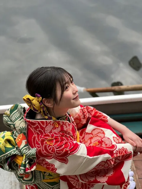 幸阪 茉里乃｜20歳👘（2023-01-13）｜4枚目