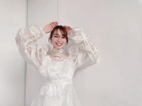 守屋 麗奈｜夜桜（2023-03-28）｜5枚目