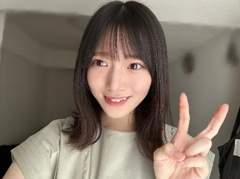 村山 美羽｜眼鏡 紫陽花 ドーナツ ピース　村山美羽（2023-07-15）