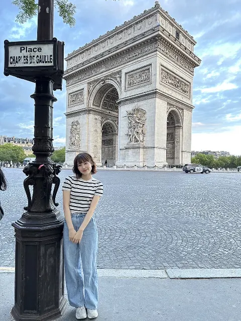 松田 里奈｜#201 パリ🇫🇷（2023-07-20）｜9枚目