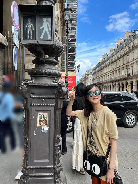 増本 綺良｜綺良_イン_Paris（2023-07-24）｜8枚目