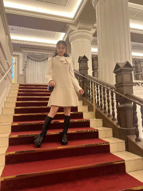 遠藤 光莉｜#102 ❄️💚🫶（2024-01-09）｜4枚目