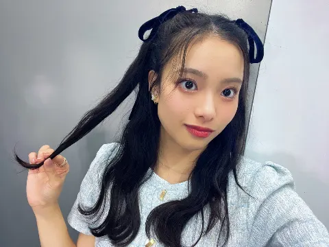 遠藤 光莉｜#141  ミーグリ①🩵🪞（2024-06-30）｜4枚目