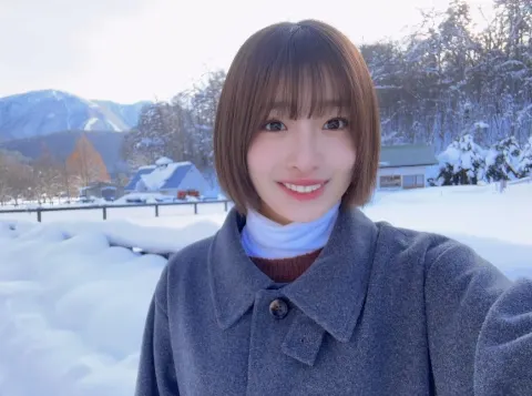 小島 凪紗｜雪だー　#nagisablog（2025-01-07）｜4枚目