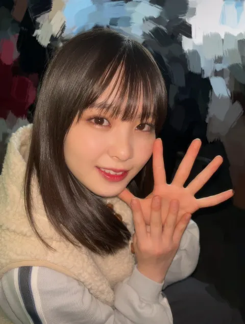 遠藤 理子｜2025✌️（2025-01-11）｜2枚目