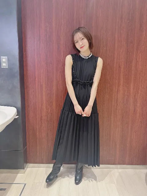松田 里奈｜#316 黒🖤（2025-02-12）｜2枚目