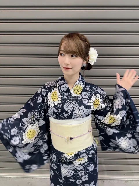 守屋 麗奈｜浴衣と氷（2025-08-15）｜2枚目