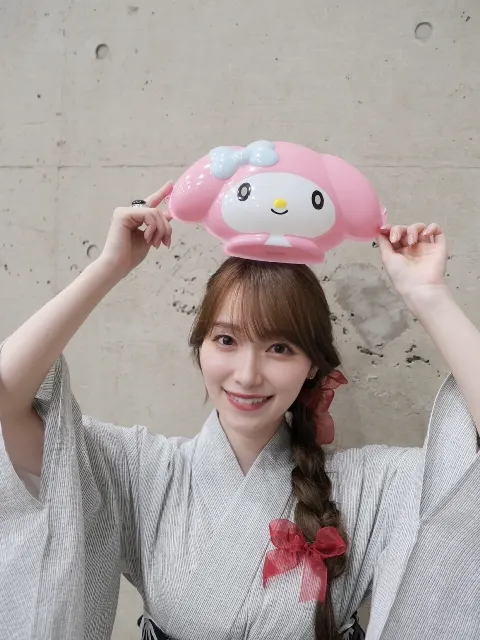 守屋 麗奈｜浴衣と氷（2025-08-15）｜3枚目