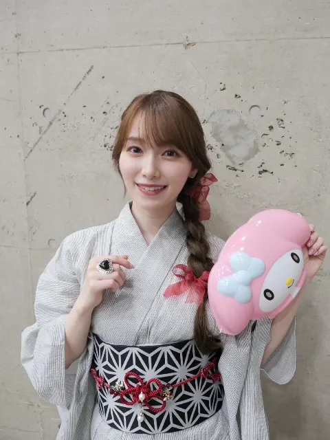 守屋 麗奈｜浴衣と氷（2025-08-15）｜4枚目