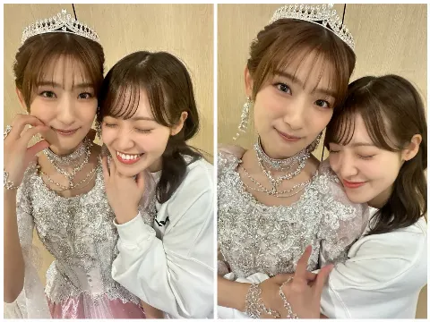 松田 里奈｜#365 井上梨名ちゃん卒業おめでとう💙（2025-12-30）｜6枚目