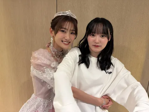 増本 綺良｜🦒井上梨名🦒（2025-12-31）｜2枚目