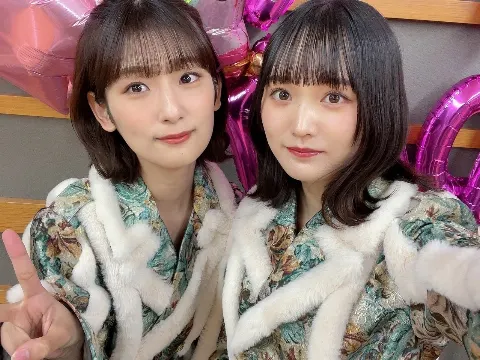 増本 綺良｜🦒井上梨名🦒（2025-12-31）｜6枚目