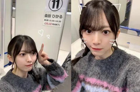 森田 ひかる｜桜（2026-04-07）｜15枚目