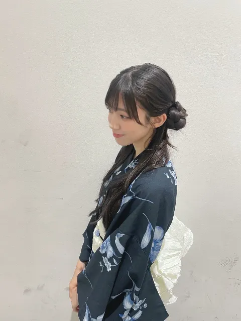 佐藤 愛桜｜リアミで初めて浴衣着ました🎐 𓈒𓏸（2026-07-03）｜8枚目