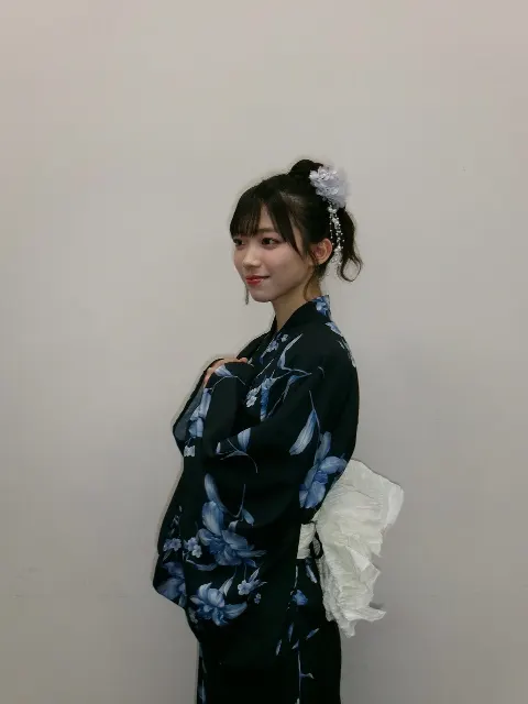 佐藤 愛桜｜リアミで初めて浴衣着ました🎐 𓈒𓏸（2026-07-03）｜9枚目
