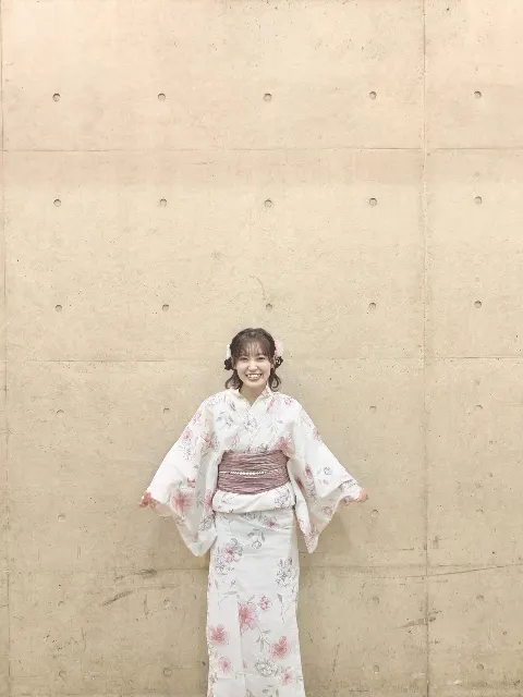 松田 里奈｜#411 ピンクの浴衣🎀（2026-07-05）｜2枚目
