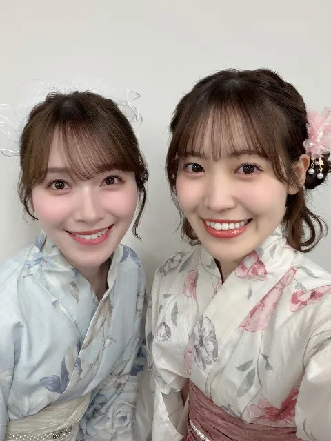 松田 里奈｜#411 ピンクの浴衣🎀（2026-07-05）｜5枚目