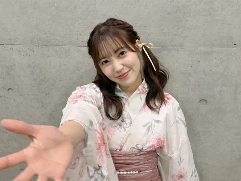 松田 里奈｜#411 ピンクの浴衣🎀（2026-07-05）｜9枚目