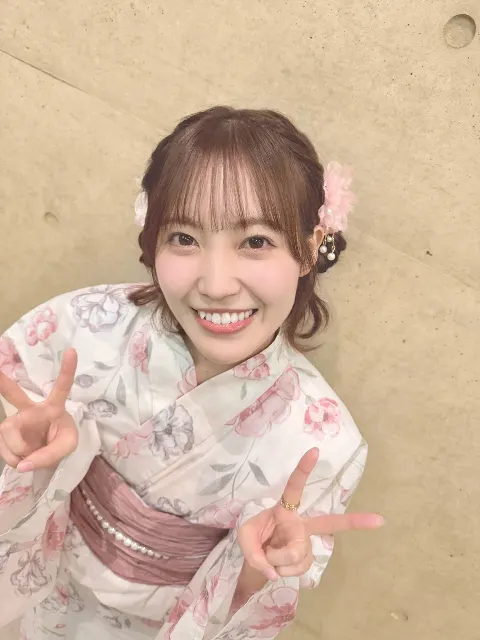 松田 里奈｜#411 ピンクの浴衣🎀（2026-07-05）｜11枚目
