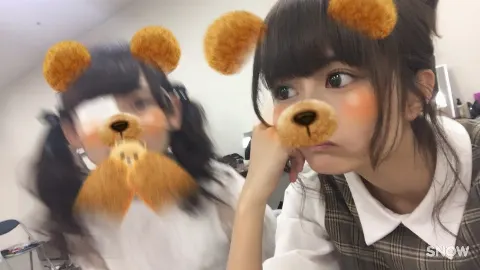 土生 瑞穂｜美波とクマたんごっこ（2016-09-19）｜2枚目