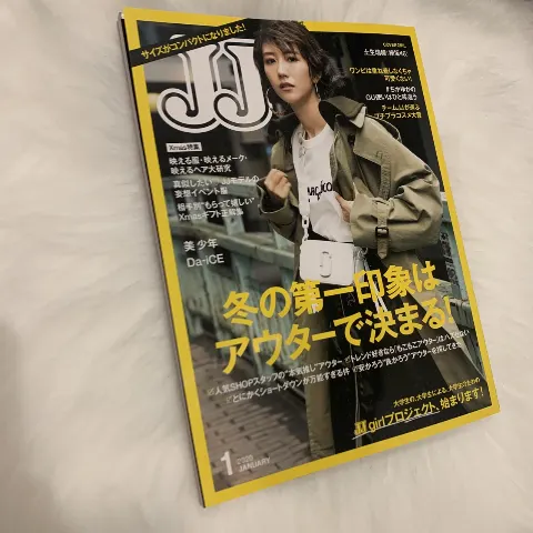 土生 瑞穂｜JJ初単独表紙（2019-12-03）