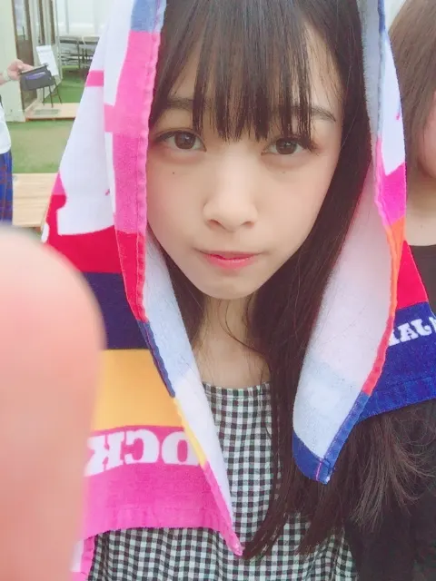原田 葵｜メロンおいしかったけど、バナナスムージーも美味しかった、甘党です( "´༥`"  )（2017-08-12）