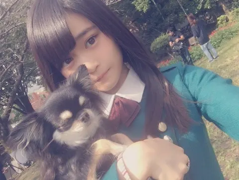 石森 虹花｜虹花からメールです\ ♪♪ /ラムネちゃん&笑いが止まらない（2016-10-27）｜3枚目