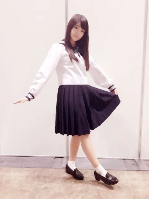 石森 虹花｜虹花からメールです\ ♪♪ /アニバーサリーライブ&4th個別握手会スタート!（2017-04-09）｜10枚目