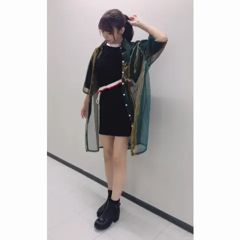 小林 由依｜雨の中カッパ着て自転車こいで中学校通ってたのが嘘みたい☆彡（2017-09-23）｜2枚目