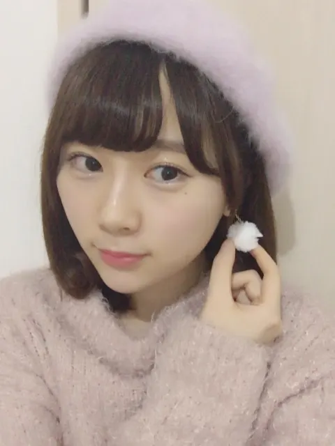 長沢 菜々香｜お揃いにしよ〜🤝（2017-12-17）｜2枚目