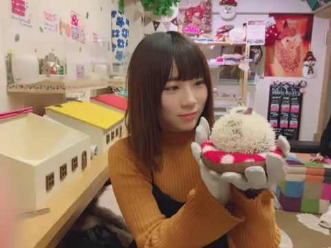 長沢 菜々香｜ハリネズミカフェ🎅🎄（2017-12-25）｜3枚目