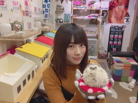 長沢 菜々香｜ハリネズミカフェ🎅🎄（2017-12-25）｜4枚目