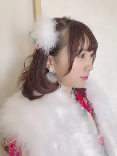長沢 菜々香｜成人式(写真多め)（2018-01-07）｜3枚目
