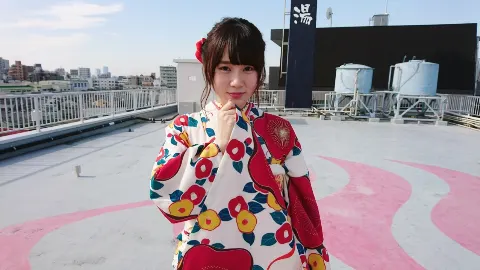 長沢 菜々香｜苺大福屋さんになりました🍓（2018-01-18）｜8枚目
