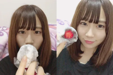 長沢 菜々香｜銅鑼焼き←なんて読むでしょう?（2018-01-28）｜3枚目