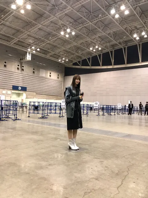 織田 奈那｜安倍川駅（2017-11-21）｜3枚目