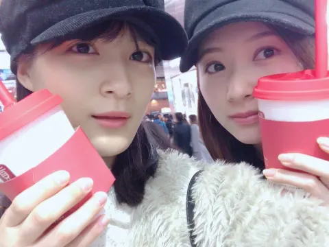織田 奈那｜愛野駅（2017-12-29）