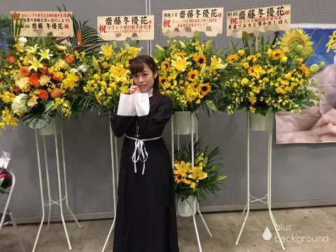 齋藤 冬優花｜＼︎︎ハロウィン前だから!とはりきって仮装したのは良いものの…（2016-10-10）