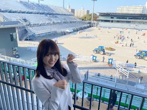 菅井 友香｜観戦🐴（2020-11-22）