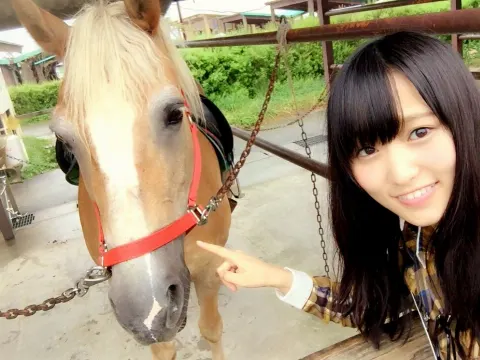 菅井 友香｜那須どうぶつ王国楽しかったな♩♬（2016-09-20）｜5枚目