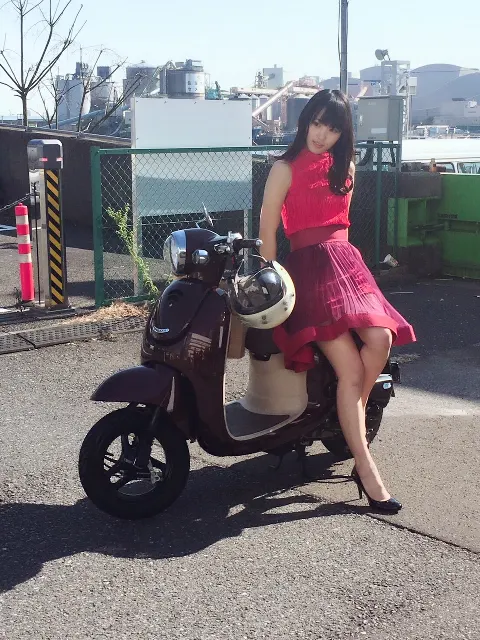 菅井 友香｜バイク!（2017-04-24）｜3枚目
