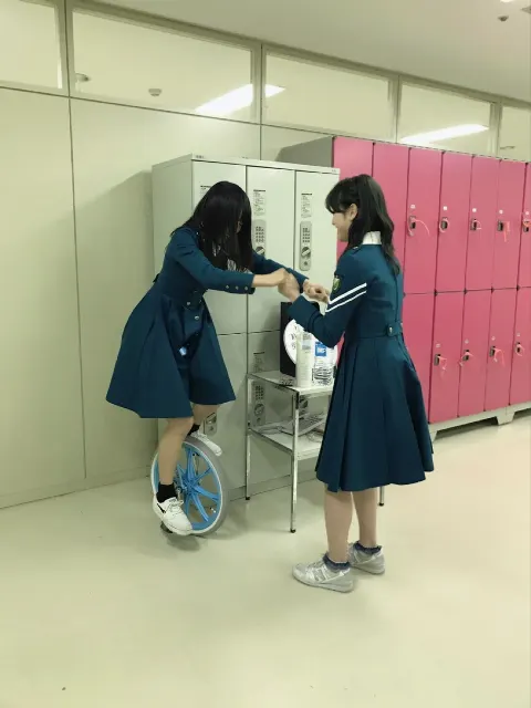 菅井 友香｜一輪車☀︎（2017-04-13）