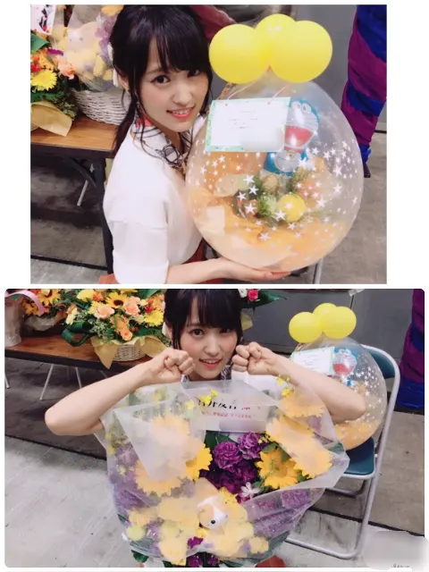 菅井 友香｜お花❁.*･ﾟ（2017-09-11）｜5枚目