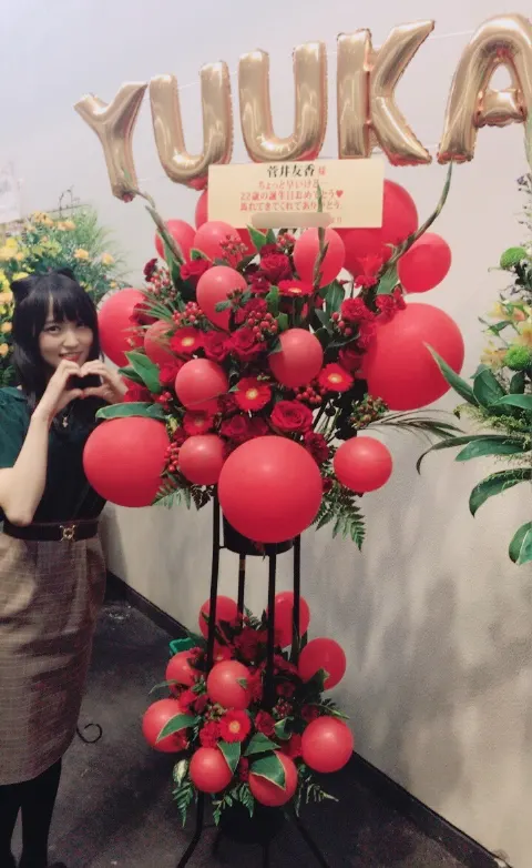 菅井 友香｜京都握手会*̣̩⋆̩*（2017-11-07）｜3枚目